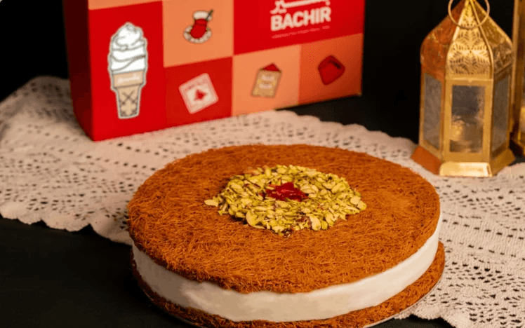 Othmaliyeh Ashta Ice Cream Cake