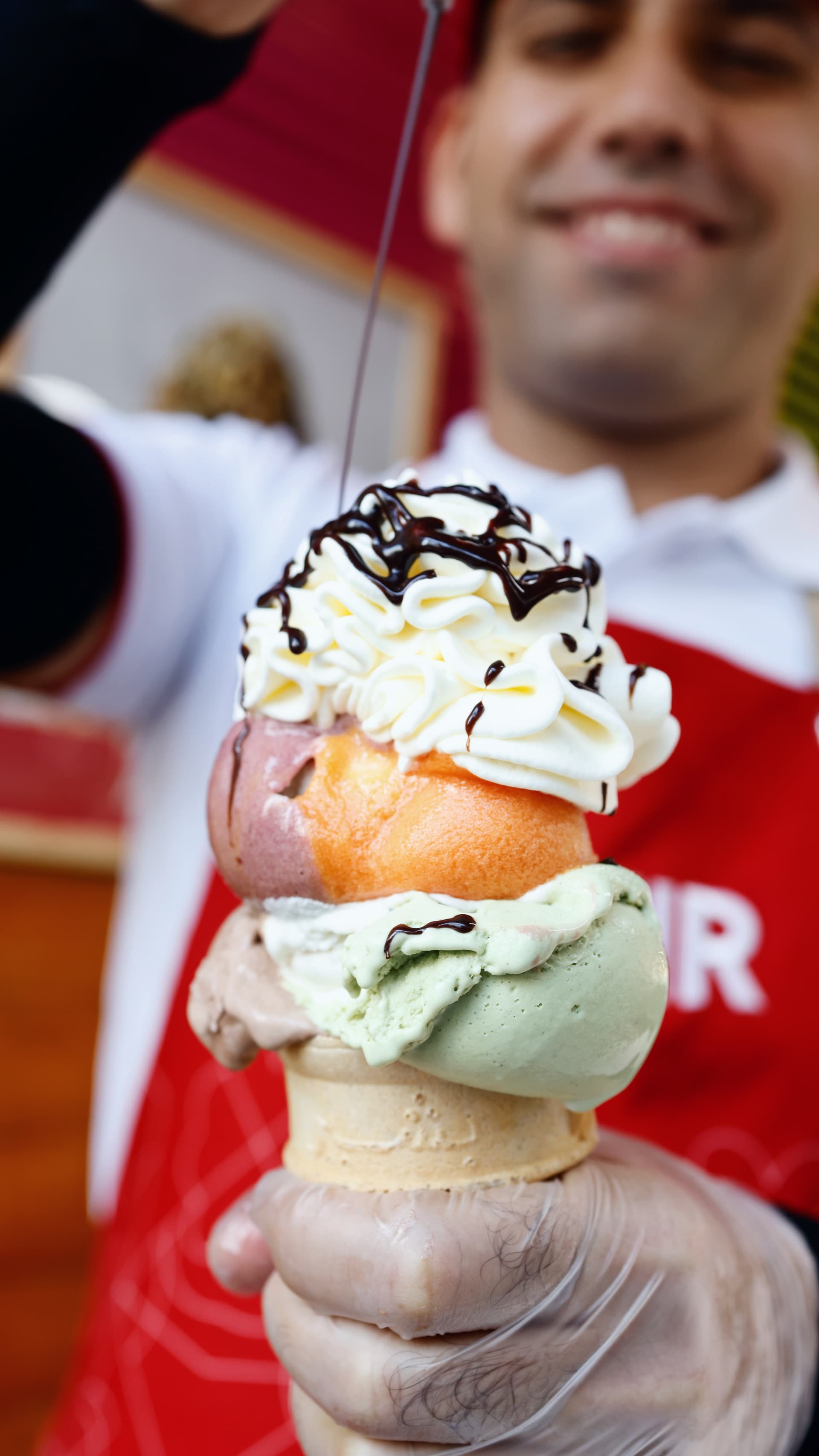 Bachir multi-layered ice cream scoop