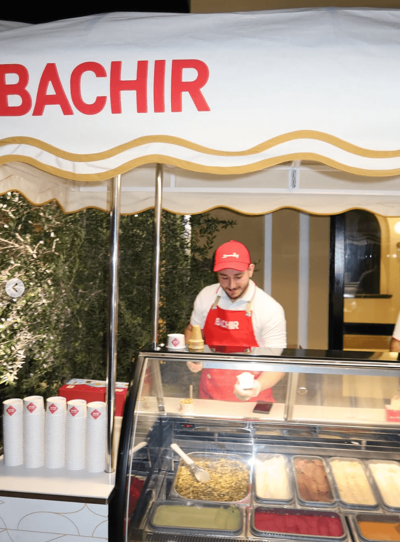 Bachir catering — dessert station