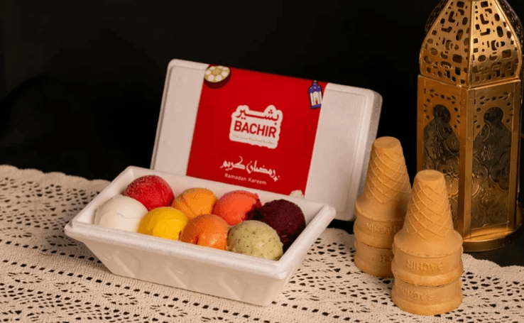 Mixed Fruit Flavours Ice Cream 0.5 Kg