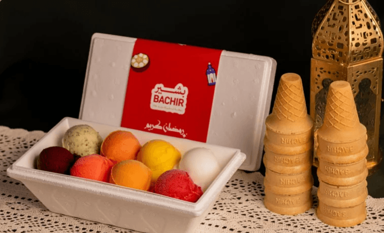 Mixed Fruit Flavours Ice Cream 1 Kg